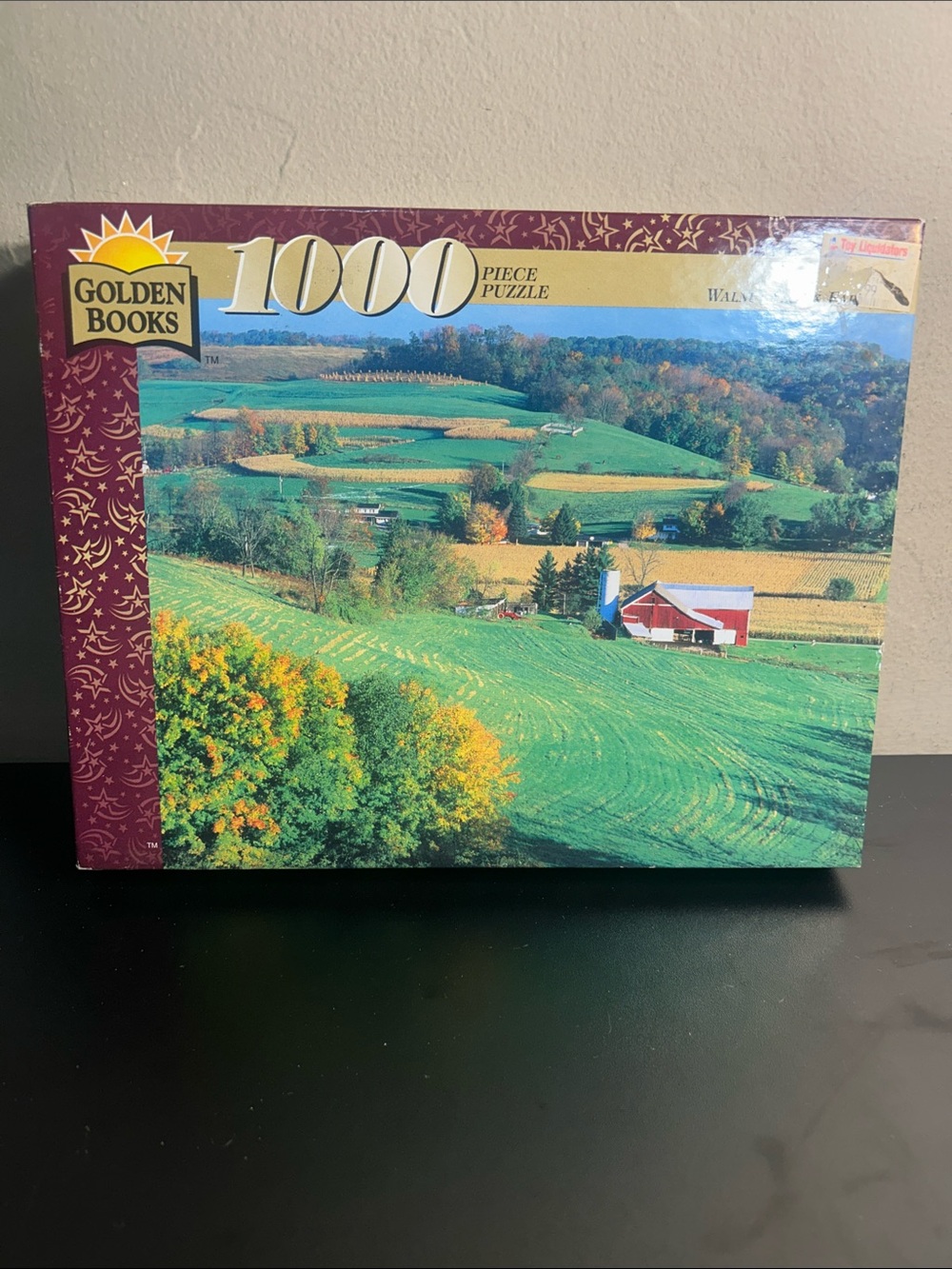 Vintage Golden Books 1000 Piece Jigsaw Puzzle Walnut Creek Farm Ohio. Sealed